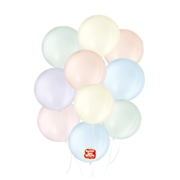 BALAO 5 CANDY COLORS SORTIDO C/25 UNIDADES