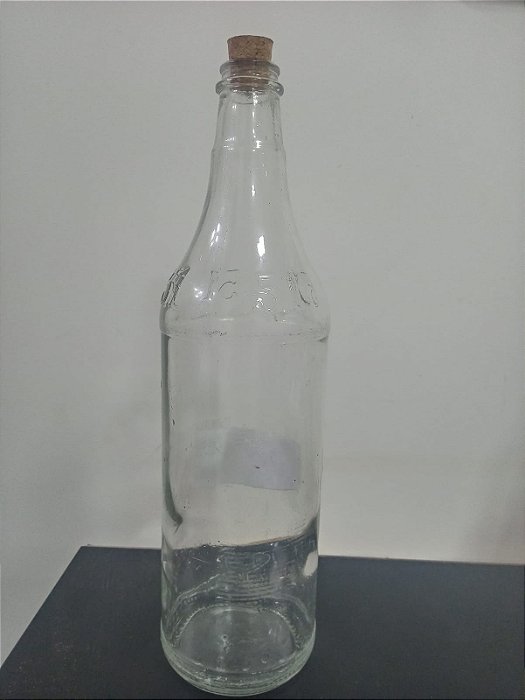 LITRO RECICLADO 51 TRANSPARENTE 900ML ROLHA LITRO