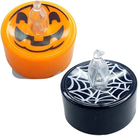 VELA PEQ LED HAPPY HALLOWEEN TAM. APROX. 4X4CM