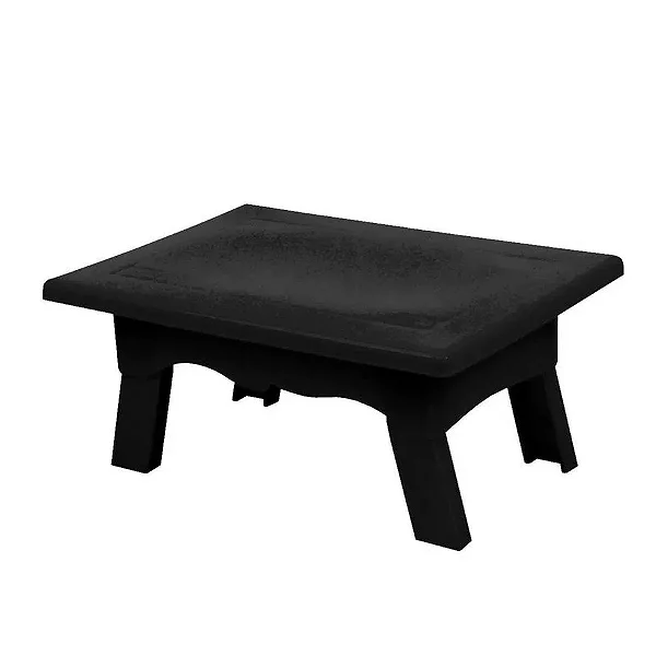 MESINHA DECORATIVA PRETA 20X14CM UNIDADE