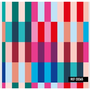 BOBINA DE PRESENTE 40CM LISTRA COLORIDA REF 365