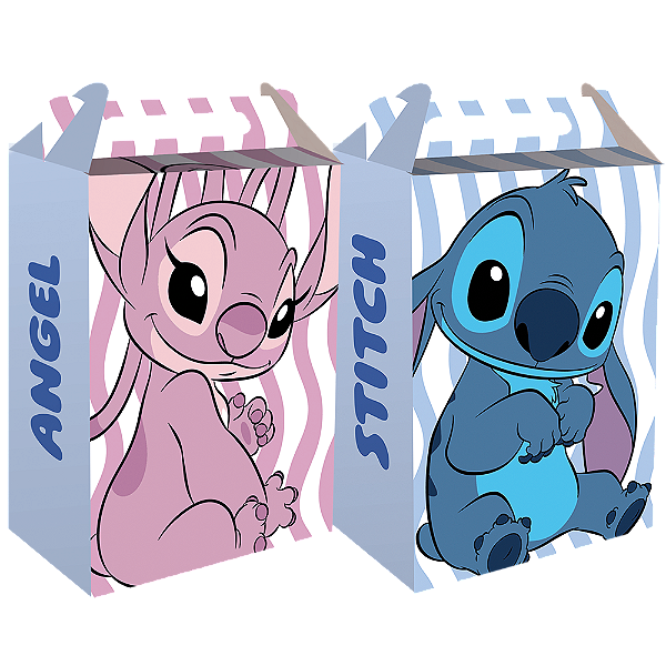 CAIXA SURPRESA STITCH C/8 UND