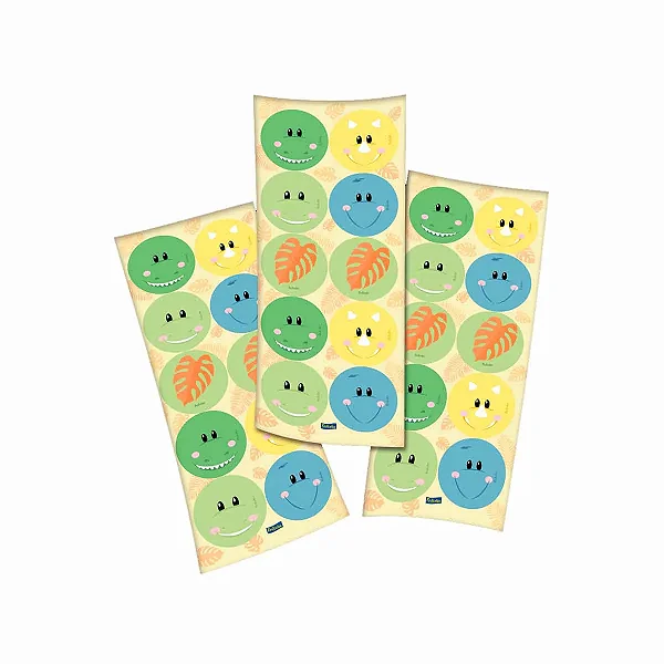 ADESIVO DINO BABY C/30 UND