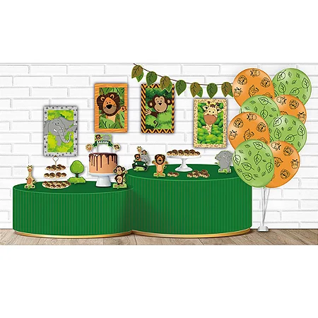 KIT FESTA SAFARI C/62 PEÇAS