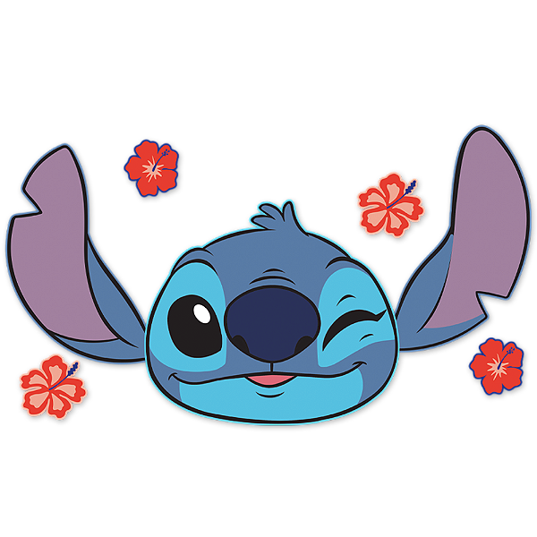 PAINEL DECORATIVO STITCH 90X64CM