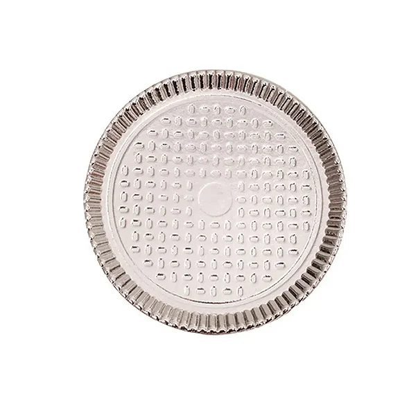 PRATO ALUMINIZADO LAMINADO PRATA N3 22,5CM
