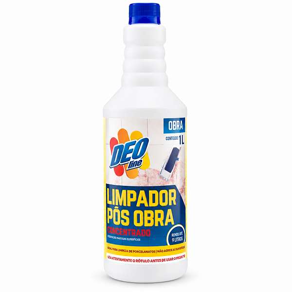 LIMPADOR POS OBRA 1 LITRO DEOLINE