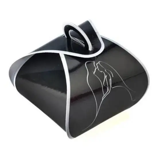 BEM CASADO CASAMENTO PRETO C/ PRATA 12