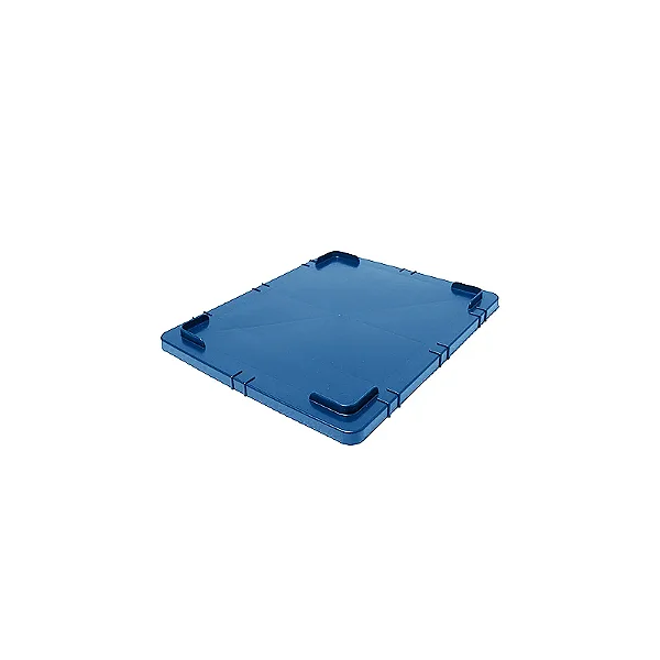 TAMPA PARA CAIXA PLAST 70lts AZUL - SOMENTE TAMPA