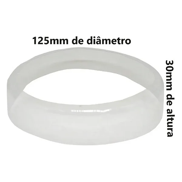 LACRE 125X30MM TRANSPARENTE PACOTE COM 100 UNIDADES