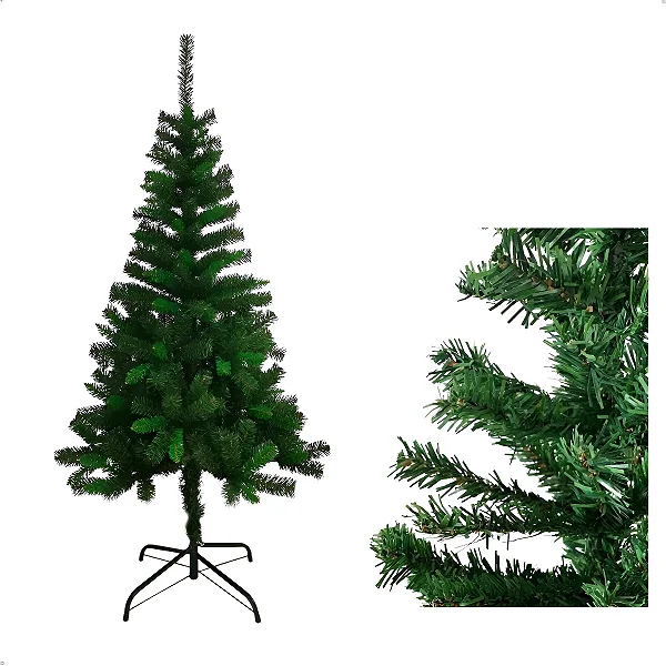 ARVORE DE NATAL VERDE PRIME 150CM 200 GALHOS
