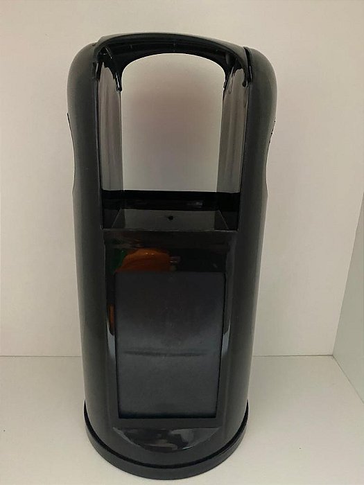 PORTA GUARDANAPO / CANUDO BI-UTIL COR PRETA