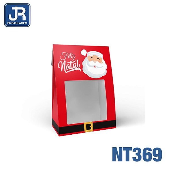 POUCHE M COM VISOR PAPAI NOEL 18X9X25CM