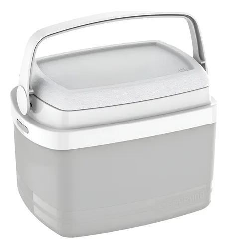 CAIXA TERMICA 5 LITROS CINZA