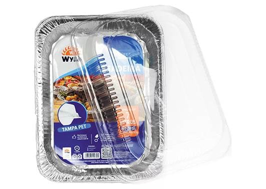 BANDEJA ASSADEIRA 7000ML COM TAMPA PET UND