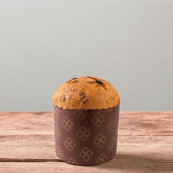FORMA PANETONE 9X9CM 250GRS C/10 UNIDADES