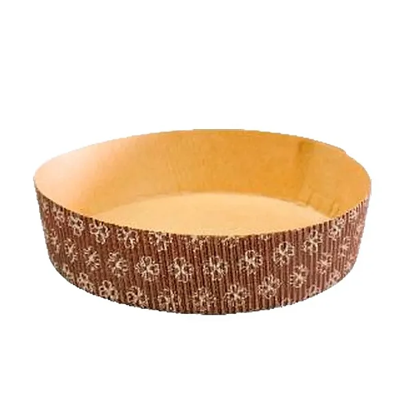 FORMA PARA BOLO REDONDA DECORADA 500G C/5 UND