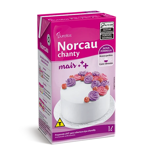 CREME CHANTY MAIS PURATOS NORCAU 1 LITRO