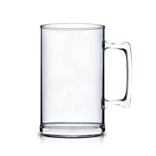 CANECA CHOPP CRISTAL ACRILICA 500ML COM ALCA