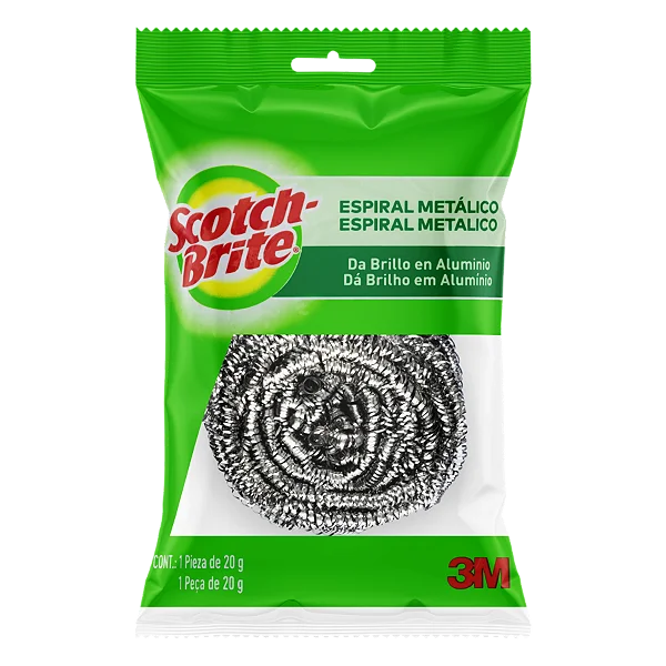 ESPONJA ALUMINIO ACO INOX SCOTCH-BRITE 20GR