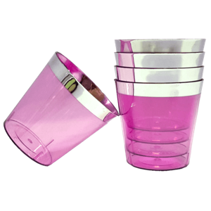 COPO MINI 25ML ROSA REQUINTE C/20 UND