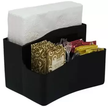 PORTA GUARDANAPO MULTI PRETO