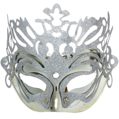 MASCARA METALICA COM GLITTER VARIAS CORES