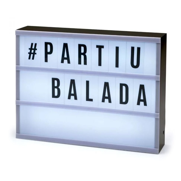 LUMINARIA LETREIRO DE CINEMA