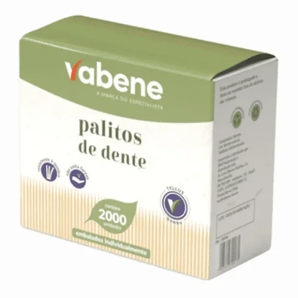 PALITO DE DENTE C/2000 UND