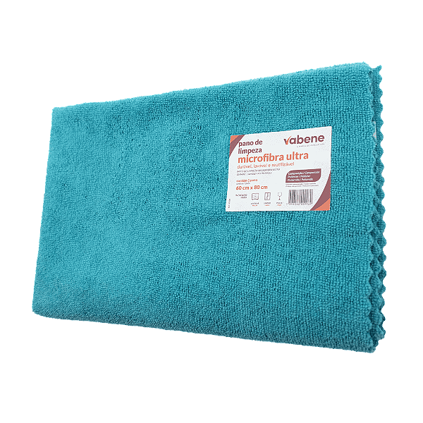 PANO MICROFIBRA TURQUESA 60X80CM UND