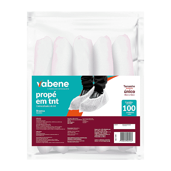 PROPE EM TNT BRANCO C/100 UND