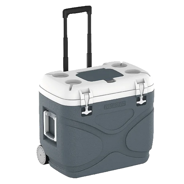 CAIXA TERMICA EVEREST 45 LITROS CINZA