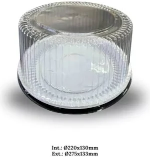 D60 RA BOLOS E TORTAS ROMA ALTA BASE BRANCA 2,5KG 50 UND