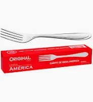 GARFO DE MESA AMERICA UND AÇO INOX