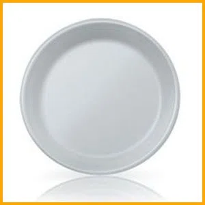 PRATO ISOPOR COPOBRAS 15CM PACOTE C/25 UND