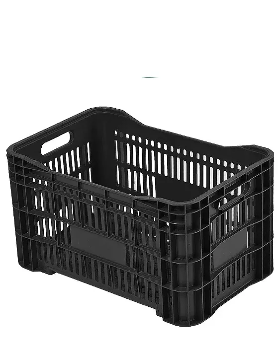 CAIXA HORTIFRUTI COM PORTA ETIQUETA PRETO 55X35X31