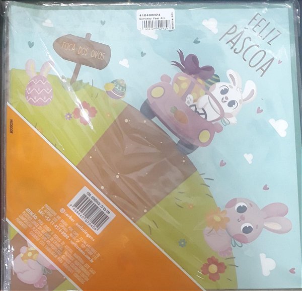 ENVELOPE CAMINHO DA PASCOA AZUL 24x24 C/25 UND