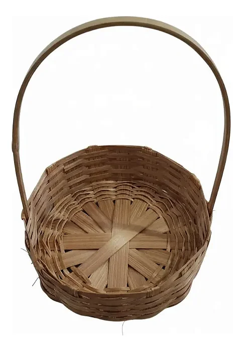 CESTA RED 030 FRALDEIRA S/CORDA BAMBU