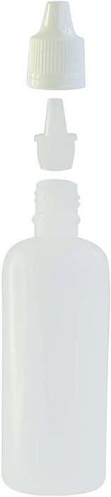 FRASCO PL 100ML CONTA GOTAS TRANSP C/10 UND