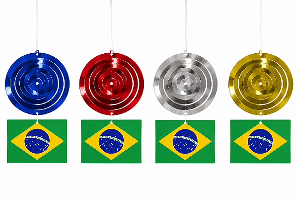 DECORATIVO PARA FESTA MODELO BANDEIRAS C/5 PEÇAS