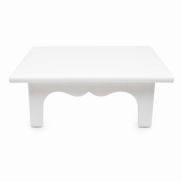 MESINHA PLÁSTICA DECORATIVA 20X14 BRANCA UND