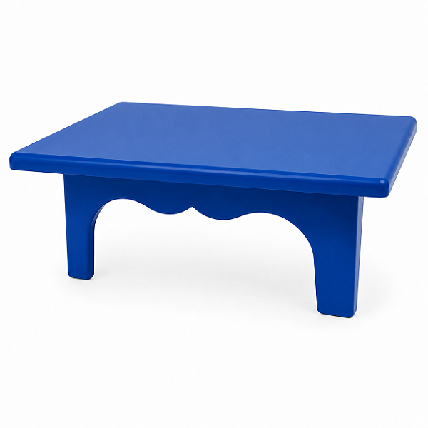 MESINHA PLÁSTICA DECORATIVA 20X14 AZUL ROYAL UND