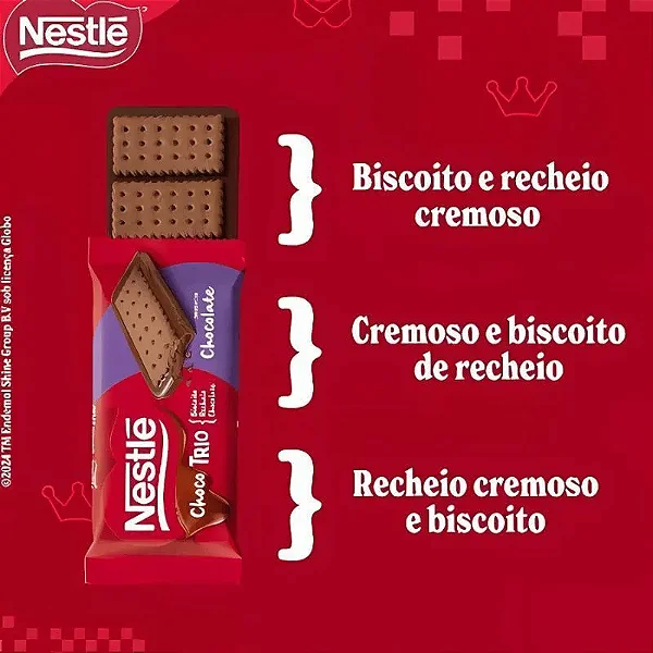 BOLACHA NESTLE CHOCOLATE 90G