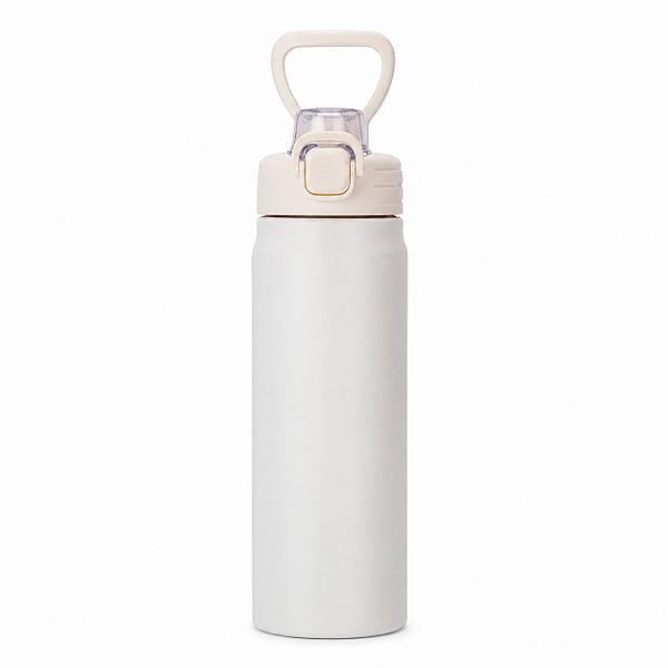 GARRAFA TERMICA INOX 700ML BRANCA MORI