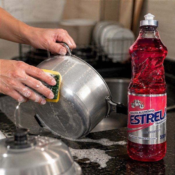 BRILHA ALUMINIO TRADICIONAL ESTRELA 500ML