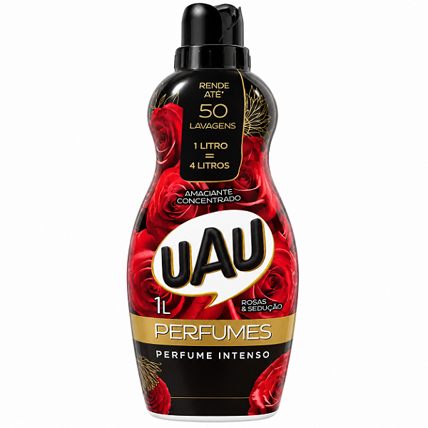 AMACIANTE CONCENTRADO UAU ROSAS E SEDUCAO 1 LITRO