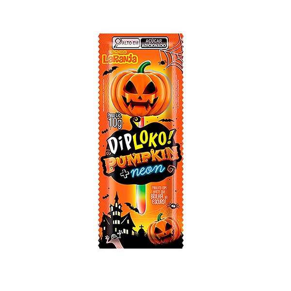 DIPLOKO PUMPKIN NEON CABEÇA DE ABOBORA 10G UND
