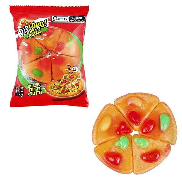 DIPLOKO PIZZA GUMMY 15G UNIDADE