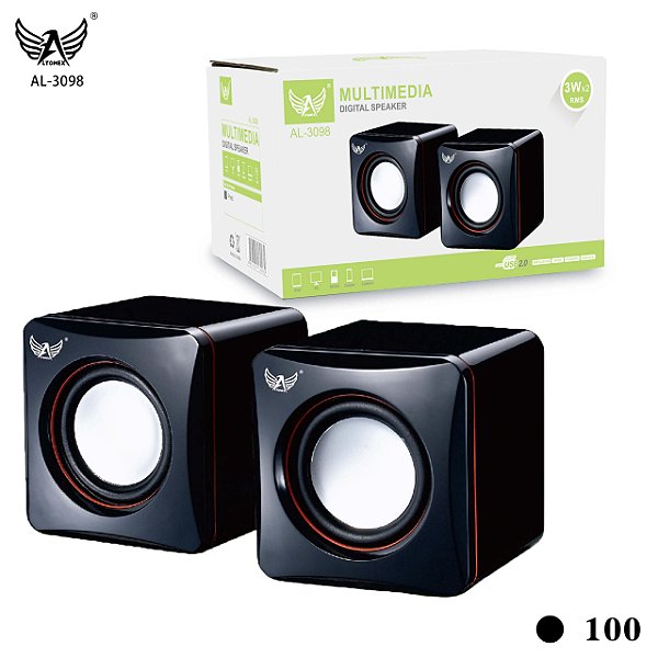 Caixa De Som Para Computador AL-3098