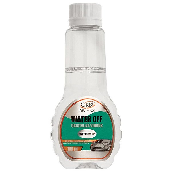 Cristalizador de Vidros e Parabrisa Orbi Water OFF 100ml